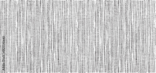 Grid spotted pattern. Abstract grunge halftone lined texture. Distressed uneven grunge fabric background. Abstract vector illustration.  Isolated on white. 