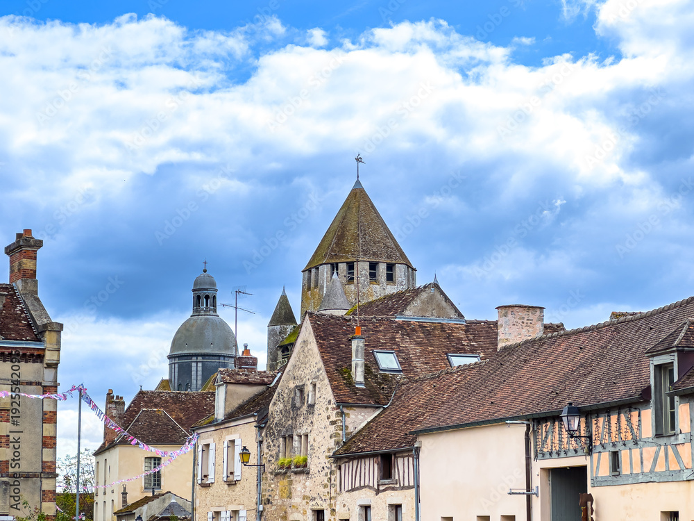 Obraz premium Antique building view in Provins, France