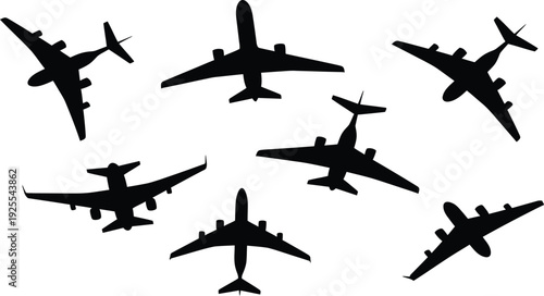 Clothing Silhouette Vector Set for Men and Women