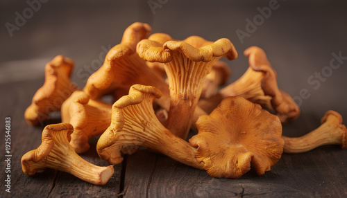 Chanterelle mushrooms