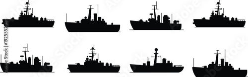 Massive Silhouette Collection Featuring Wildlife Animals Business People Avatars Trees Vehicles Military Soldiers Chess Pieces and Royal Crowns Vector Isolated Icons Set for Graphic Design