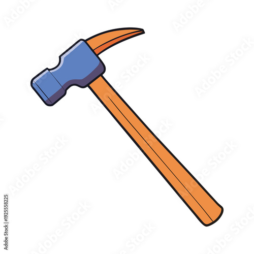 A sturdy hammer with a solid steel head and smooth wooden handle, built for strength and precision. Perfect for driving nails, shaping metal, and tackling everyday repair tasks.
