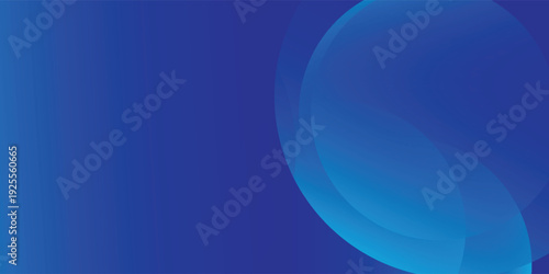 Abstract blue geometric background with gradient colors and circular shapes. vector texture design concept eps10