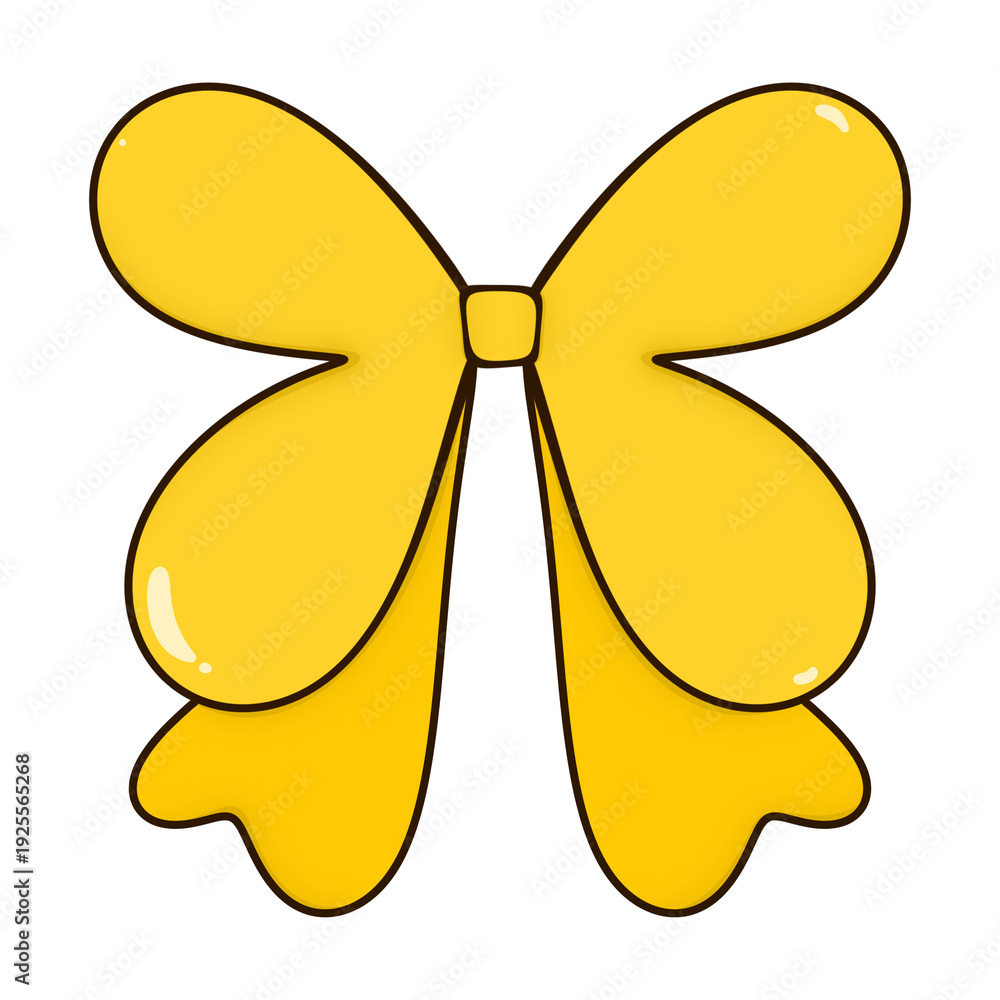 Naklejka premium Bow