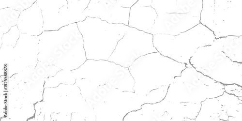 Old weathered concrete wall with a cracked paint texture and rough gray stone surface creates a dirty grunge pattern on aged cement plaster