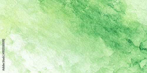 Green Abstract Watercolor: A vibrant composition of blended watercolor in shades of green creates an artistic and natural textured effect, perfect for backgrounds and artistic projects.