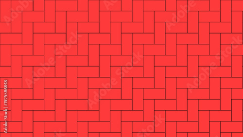 Seamless red brick pattern background for design projects