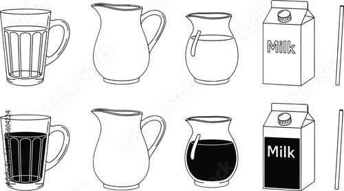 Collection of various coffee mugs and tea cups