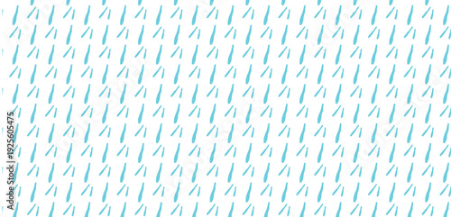 Seamless Teal Raindrop Pattern on Transparent Background: Hand-Drawn Water Drop Texture for Minimalist Digital Art, Creative Web Backgrounds, and Modern Textile Graphic Design Projects Featuring Cyan