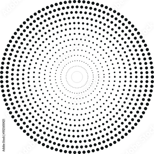 Black Vector halftone pattern easy edit for you design. Vector dots pattern on a white. Retro dots. Retro styled background of halftone dots.