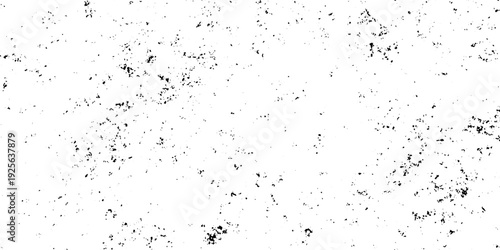 White, black dust overlay distress grungy grain, noise effect paint wall. small particles of debris and dust. crack and scratch dust paint concrete wall. subtle halftone grunge urban texture vector.