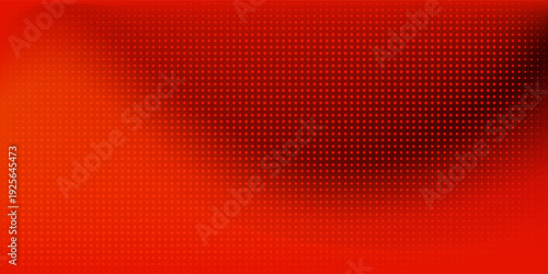 Picture red and crimson pop art background with halftone dots modern cartoon texture