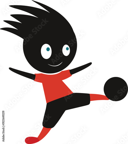 A cheerful child joyfully plays with colorful building blocks indoors