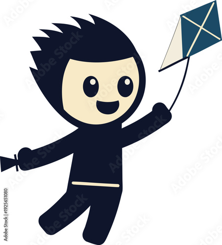 A cheerful child joyfully plays with colorful building blocks indoors