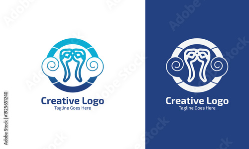 Logo template design vector