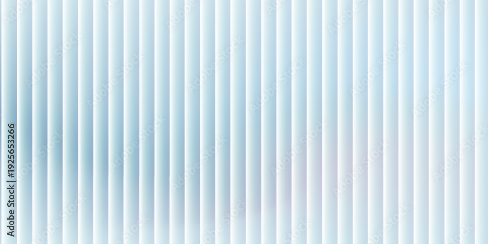 Obraz premium Best texture background with soft blue gradient, vertical ripple lines and frosted translucent effect. shiny glass