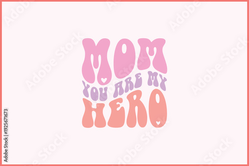 About Mom Retro T-Shirt Design