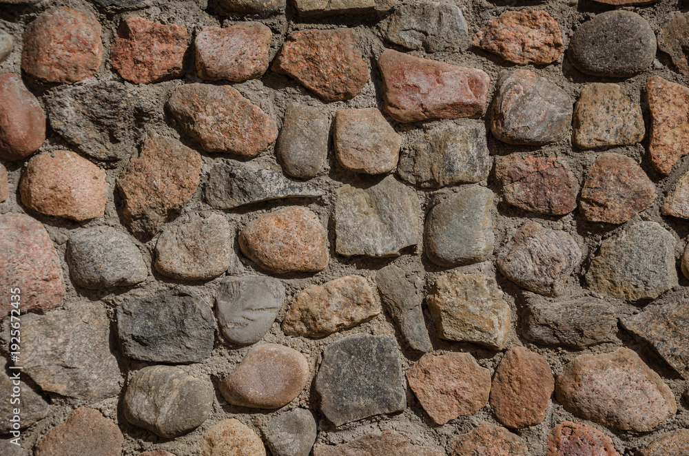 Obraz premium Rustic Natural Stone Wall Texture