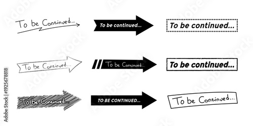 To Be Continued Elements Collection: Variety of Styles