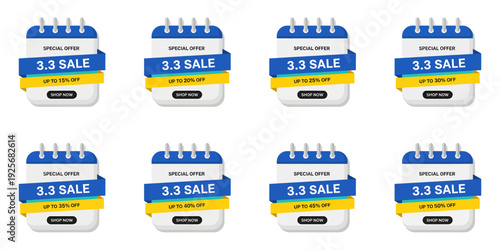 A grid of eight identical battery packs with blue and yellow labels on a white background, viewed from directly above.