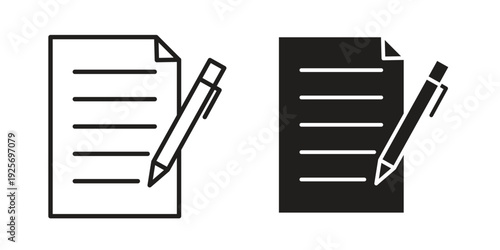Agreement icon. modern vector symbols set