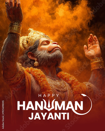Happy Hanuman Jayanti Poster