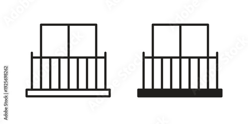 Balcony icon. modern vector symbols set