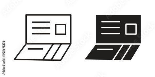 Bankbook icon. modern vector symbols set