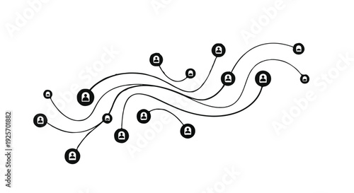 Network connections and communication flow