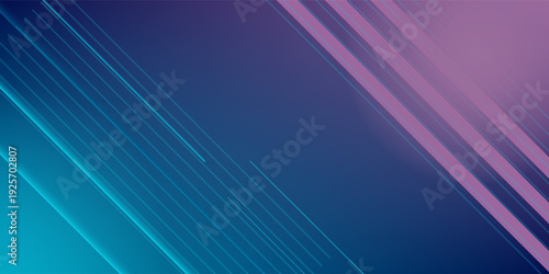 Modern digital technology background. Abstract tech presentation background. Colorful purple and blue gradient graphic concept for business, tech, corporate design
