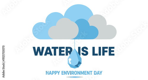 Environmental conservation vector graphic