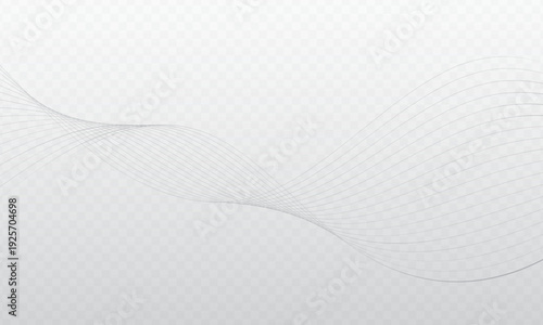 Modern Abstract Wave Line Background with Colorful Flowing Curves and Digital Technology Design