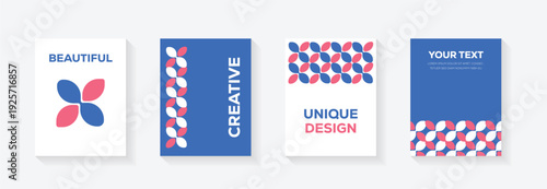 Creative Cover Design. Abstract Business Presentation Template. Modern Background Layout.  A4 template design element cover vector. 