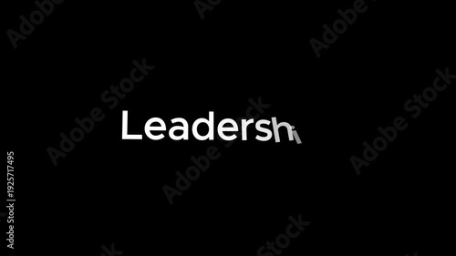 A confident business leader giving a speech in a modern conference room during a video meeting