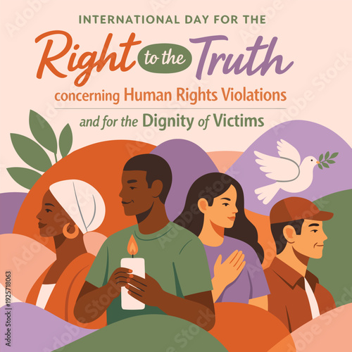 International day for the right to the truth concerning human rights and victim dignity high-quality