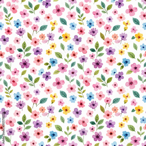 Subtle Pastel Florals Designed to Inspire Relaxation and Visual Comfort