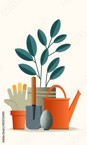  Houseplant care tools