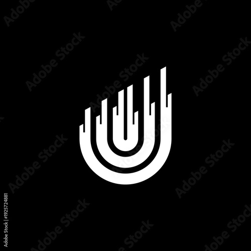 black and white abstract background