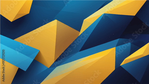 Colorful abstract geometric background with 3d origami triangle patterns and rainbow polygon shapes for creative business web design vector illustration template