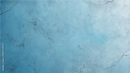 Antique blue paint texture on an old grunge concrete wall surface creates a rough vintage pattern with a dirty aged design