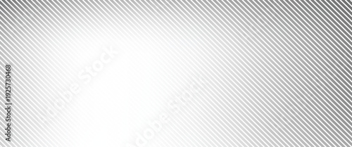 Fading line halftone gradient texture. Black diagonal stripe gradation background. Thin to thick vanishing slanted pattern backdrop. Oblique parallel stroke wallpaper for overlay, print, cover. Vector