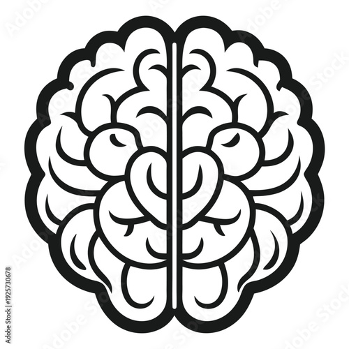 Futuristic metallic brain illustration representing advanced artificial intelligence and technological intellect