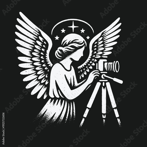 Angelic Photographer: Capturing Moments with Celestial Precision and Grace.