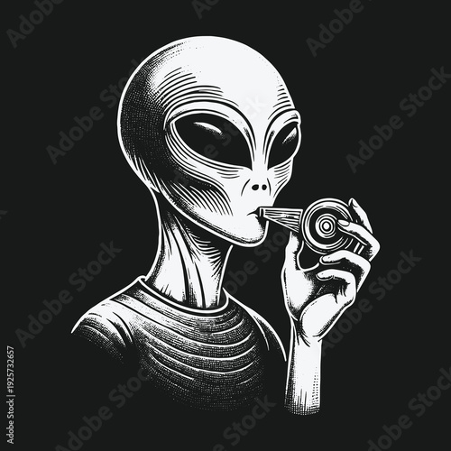 Alien Whistleblower: Exposing Extraterrestrial Secrets with a Single Blow.