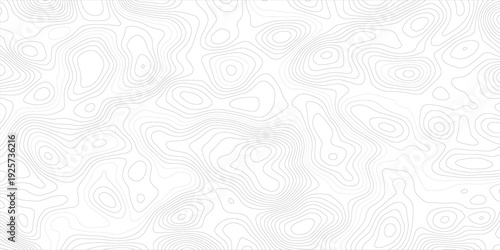 Topographic Contour Map Background Abstract Vector Geographic Relief, Vintage Outdoors Style Lines, and Seamless Terrain Elevation Patterns for Cartography.
