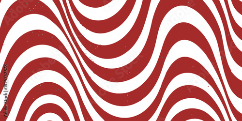 Abstract red and white striped background with a seamless zebra skin pattern featuring wild animal print texture and artistic nature lines for a safari wallpaper design