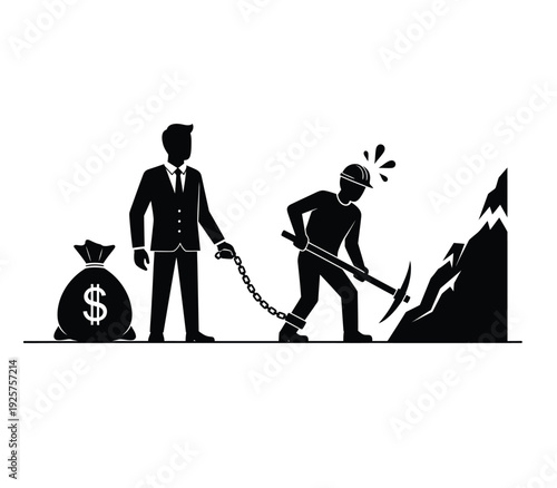 Wealth disparity and hard work