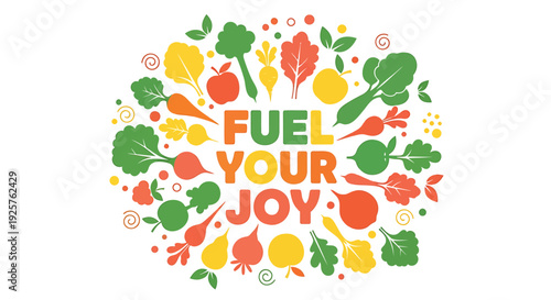 Food and drink icon collection. Includes fruits, vegetables, healthy eating, nutrition symbols. Created in colorful style with multicolor palette.