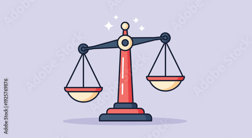 Justice Scale Symbolizing Balance and Fairness.