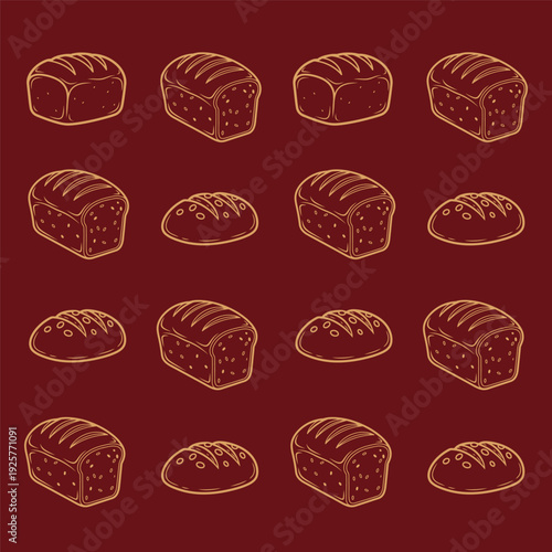 patrón pan integral